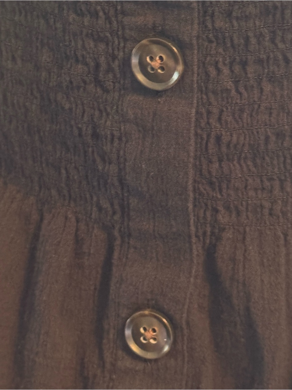 Madewell Black Square-Neck Eyelet Puff Sleeve Peplum Top - Picture 10 of 13